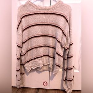 A nice cute sweater, cloud chaser, and size medium